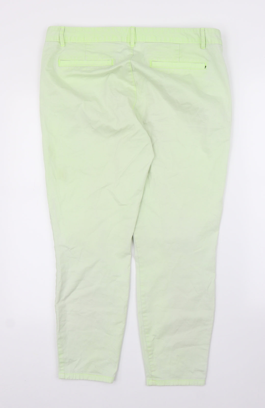 Gap Womens Green  Denim Capri Jeans Size 16 L22 in