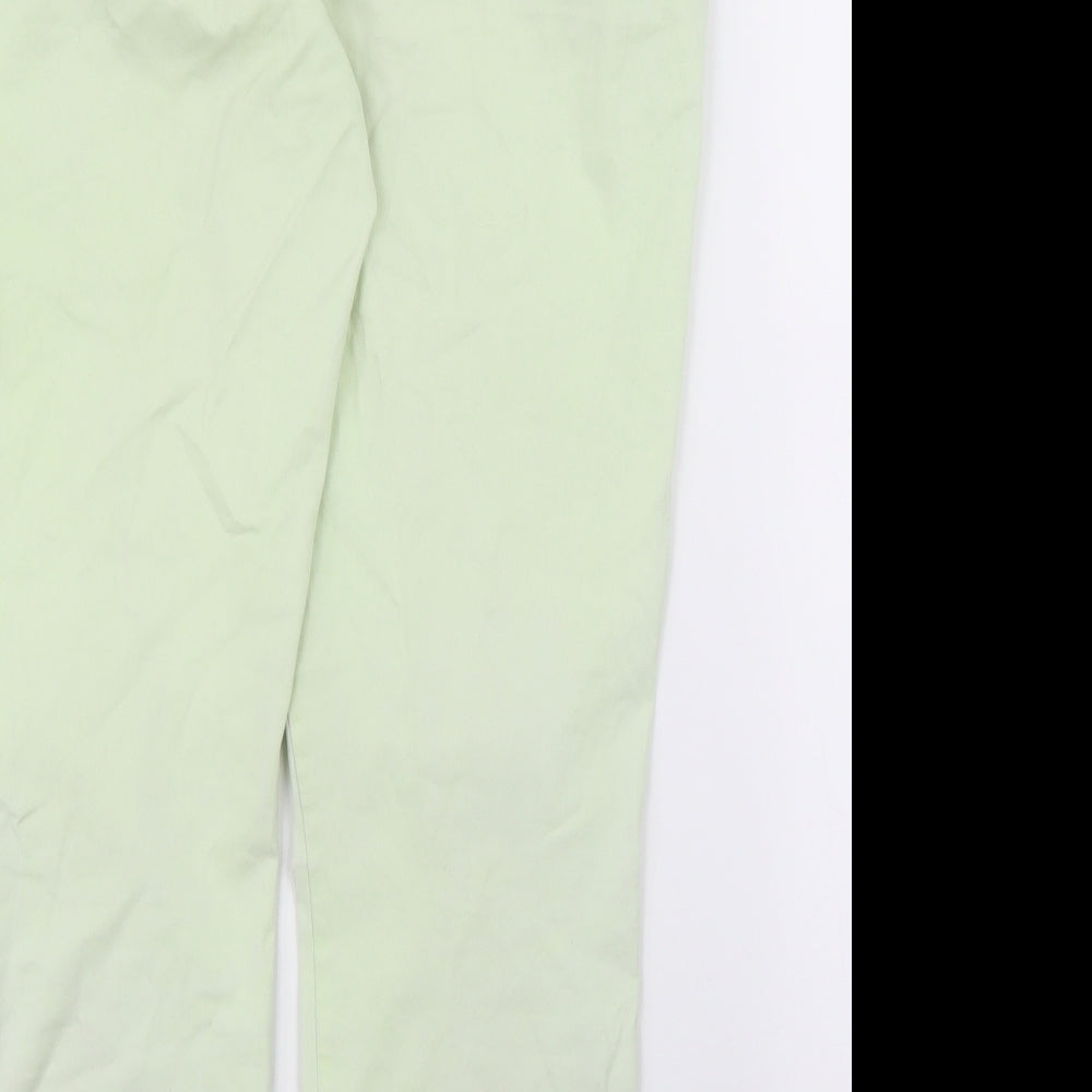 Gap Womens Green  Denim Capri Jeans Size 16 L22 in