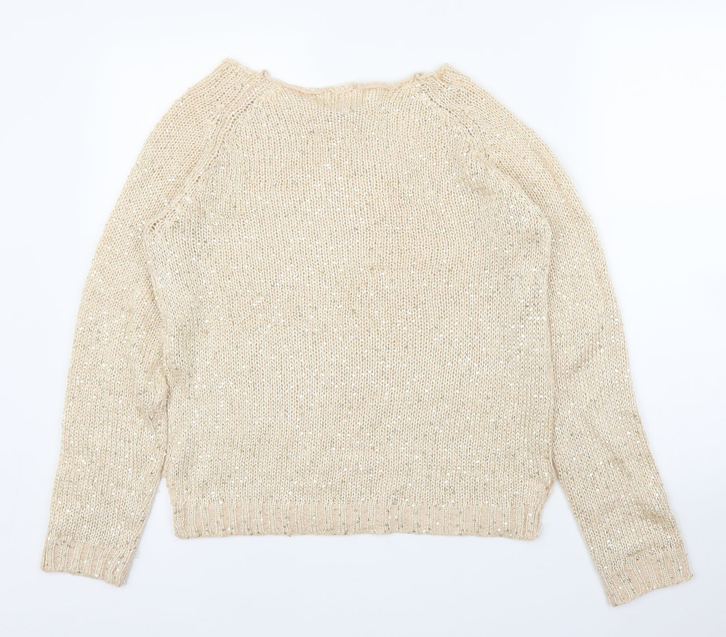 New Look Womens Beige   Pullover Jumper Size 14