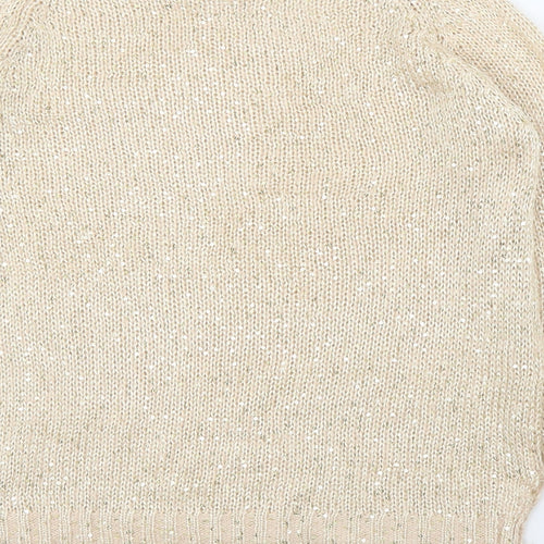 New Look Womens Beige   Pullover Jumper Size 14