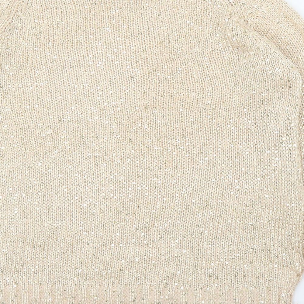 New Look Womens Beige   Pullover Jumper Size 14
