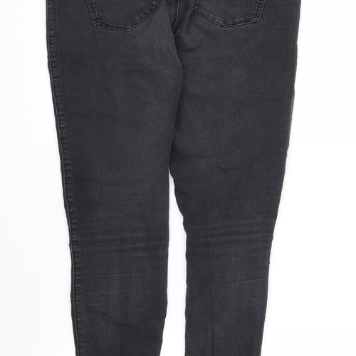 Primark Womens Black  Denim Skinny Jeans Size 12 L23 in