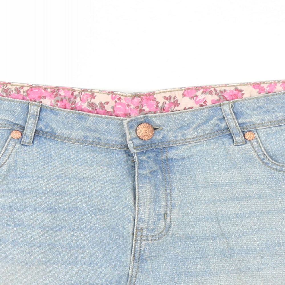 Primark Womens Blue   A-Line Skirt Size 14