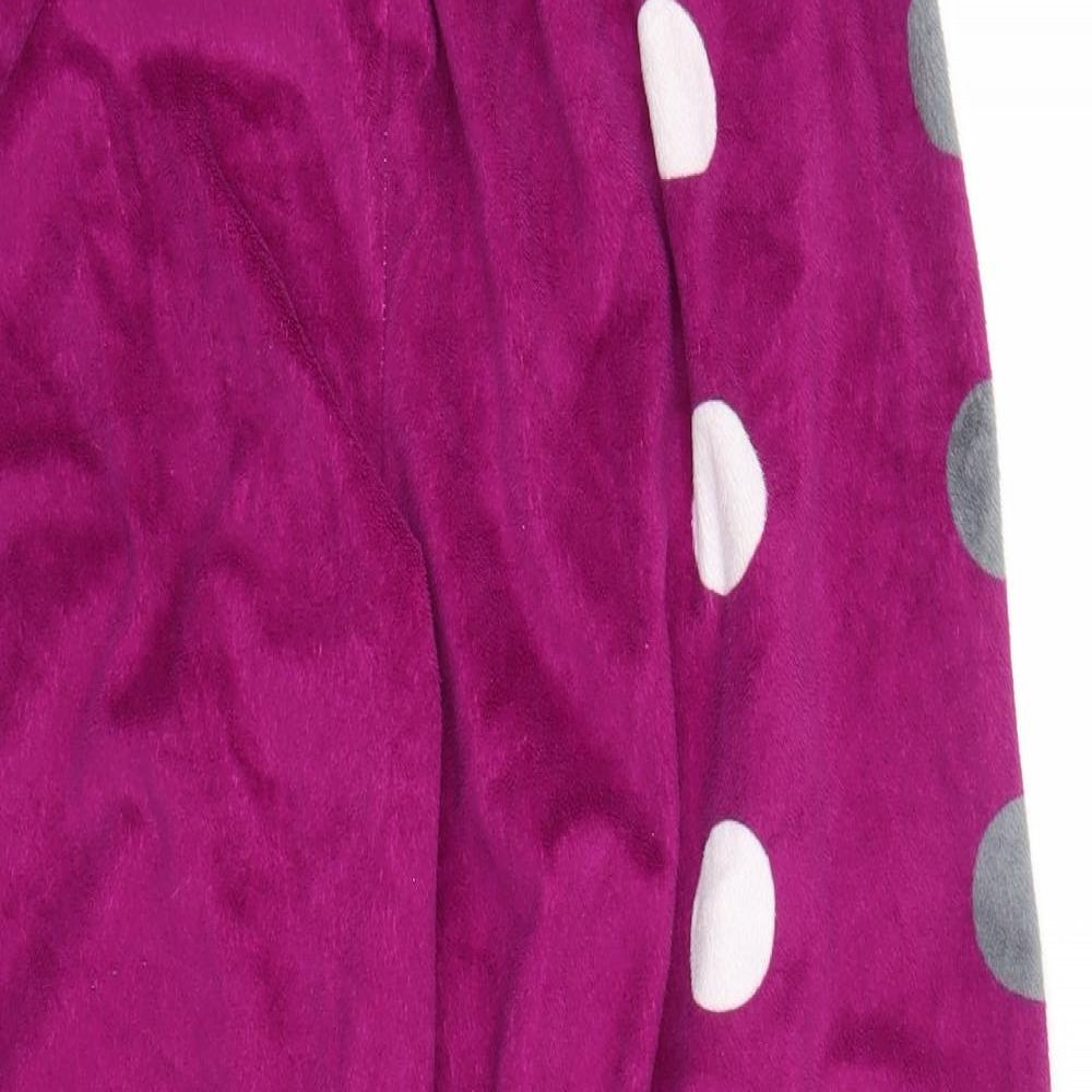 Preworn Womens Purple Polka Dot  Chemise Pyjama Pants Size L