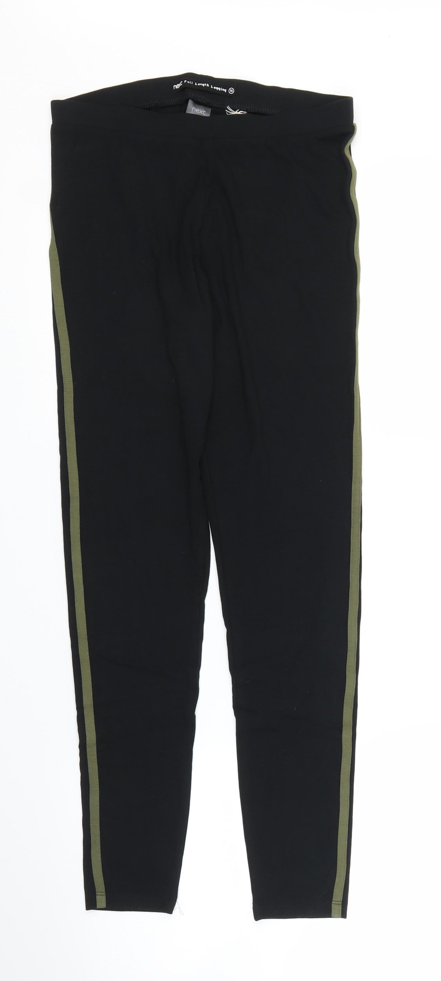 NEXT Womens Black   Carrot Leggings Size 10 L23 in
