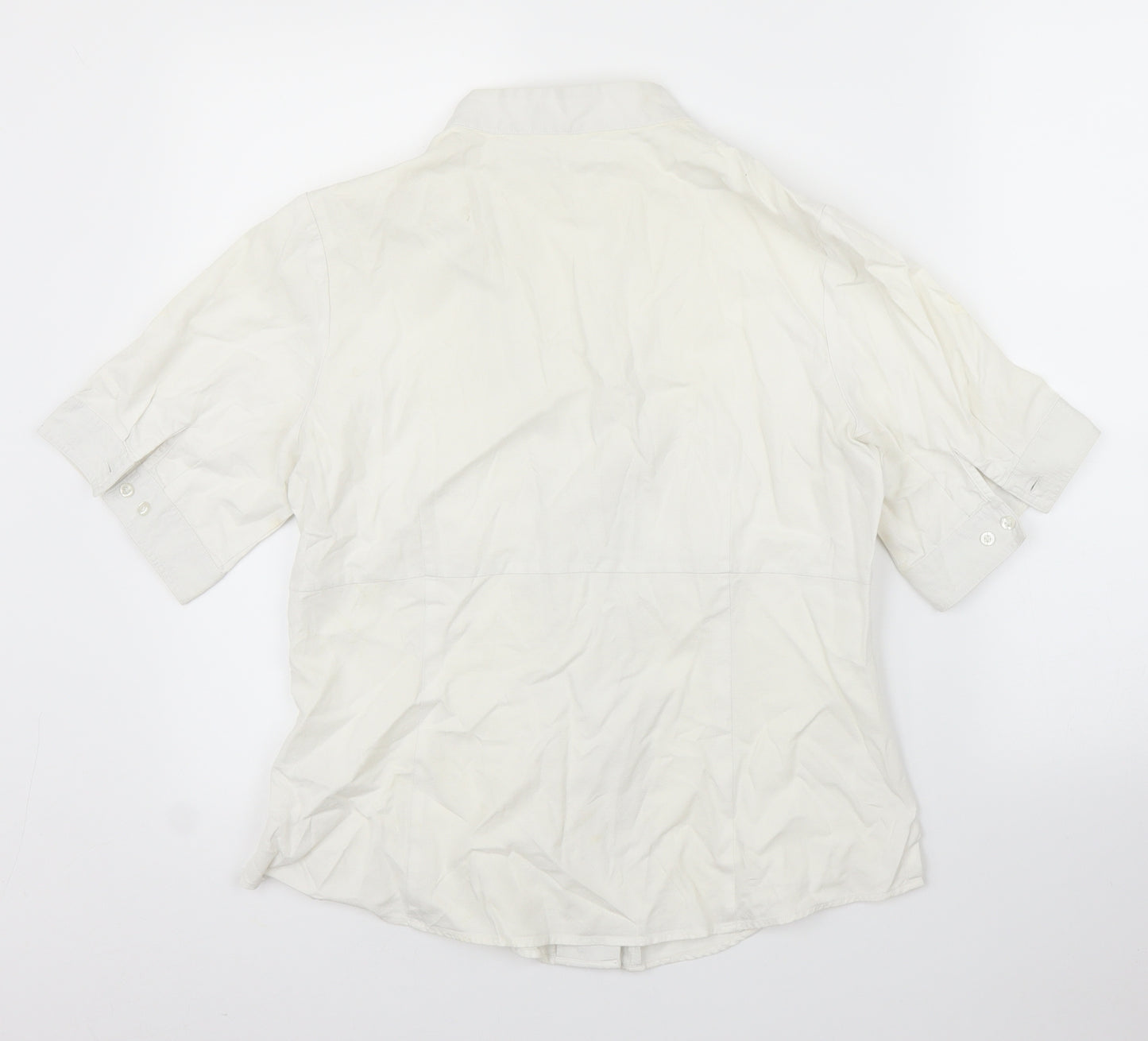 TM Lewin Womens White   Basic Blouse Size 14