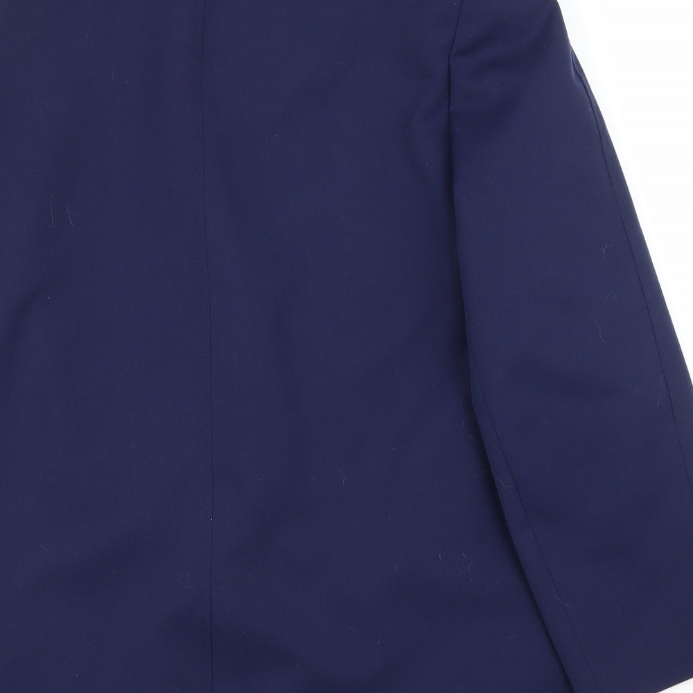 EX Womens Blue   Jacket Suit Jacket Size 16