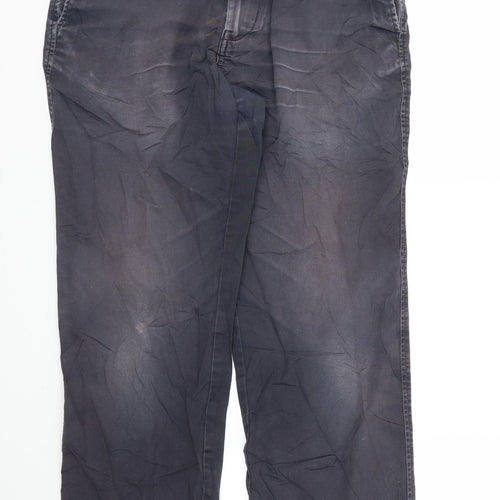 M&S Mens Blue   Straight Jeans Size 34 in L26 in