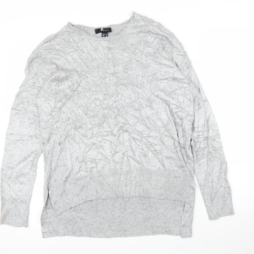 Primark Womens Grey   Pullover Jumper Size 4