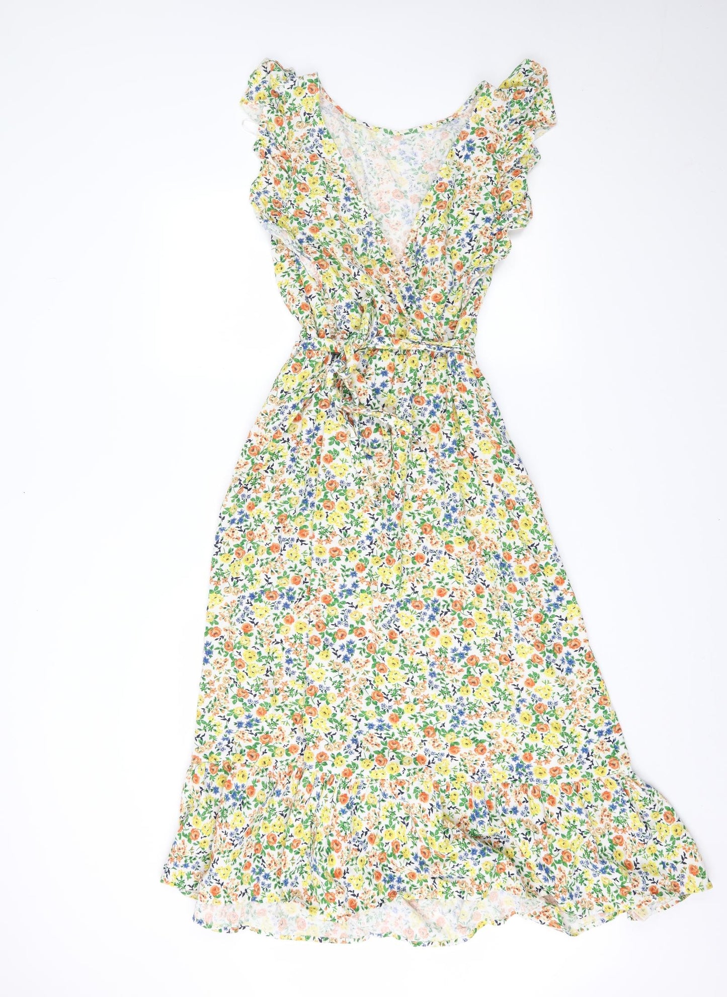 F&F Womens Multicoloured Floral  Fit & Flare  Size 16