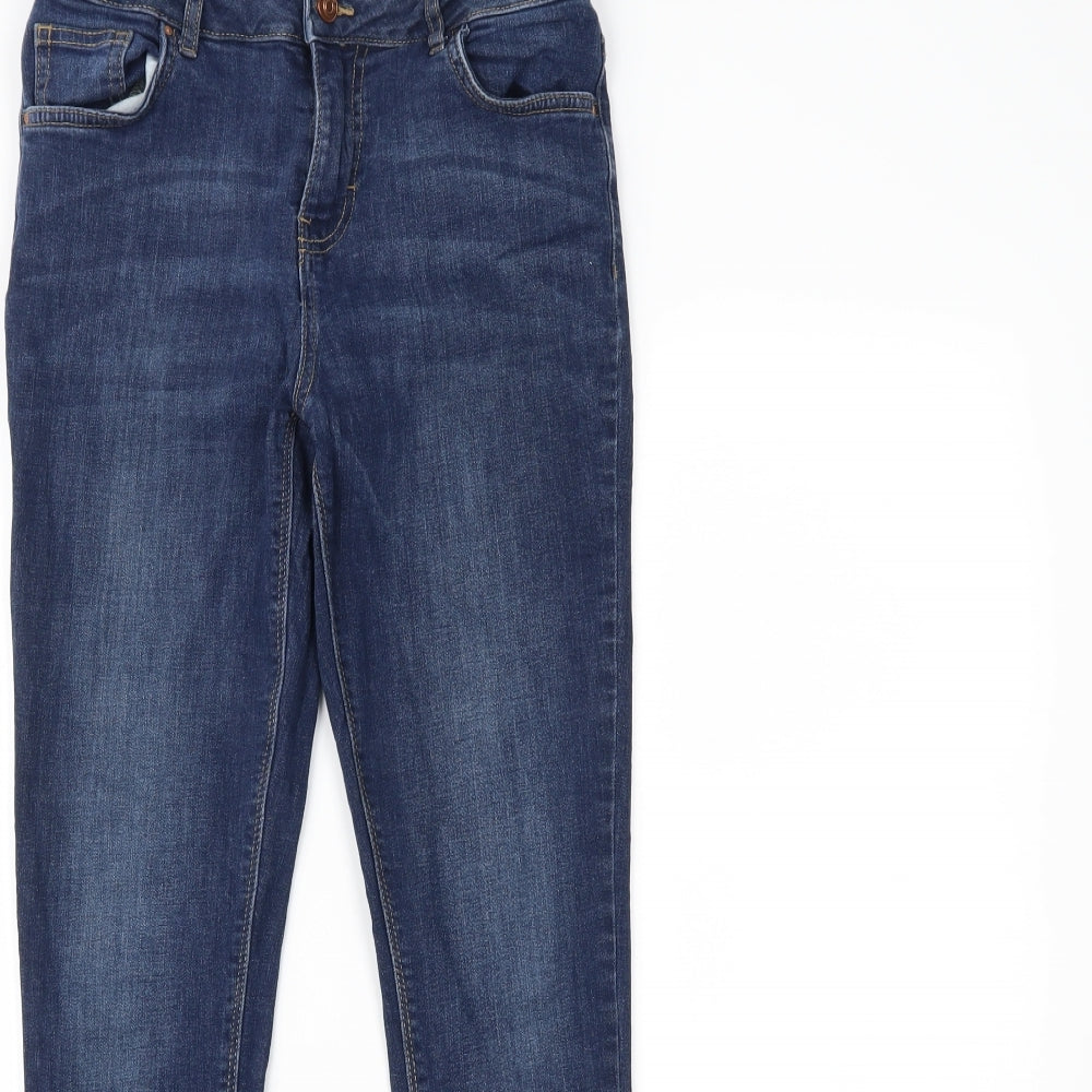 Primark Womens Blue  Denim Skinny Jeans Size 10 L27 in