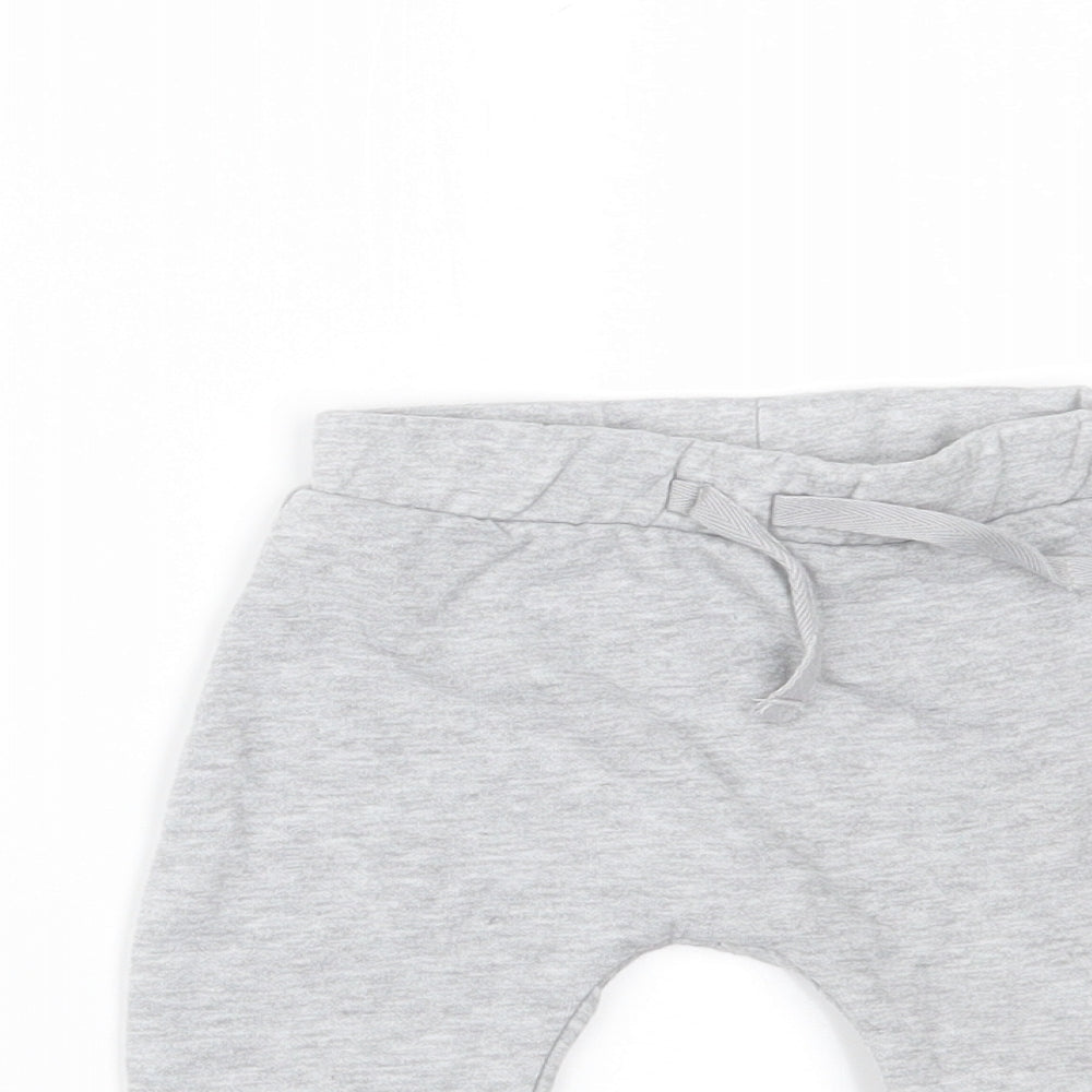 George Baby Grey   Cropped Trousers Size 0-3 Months