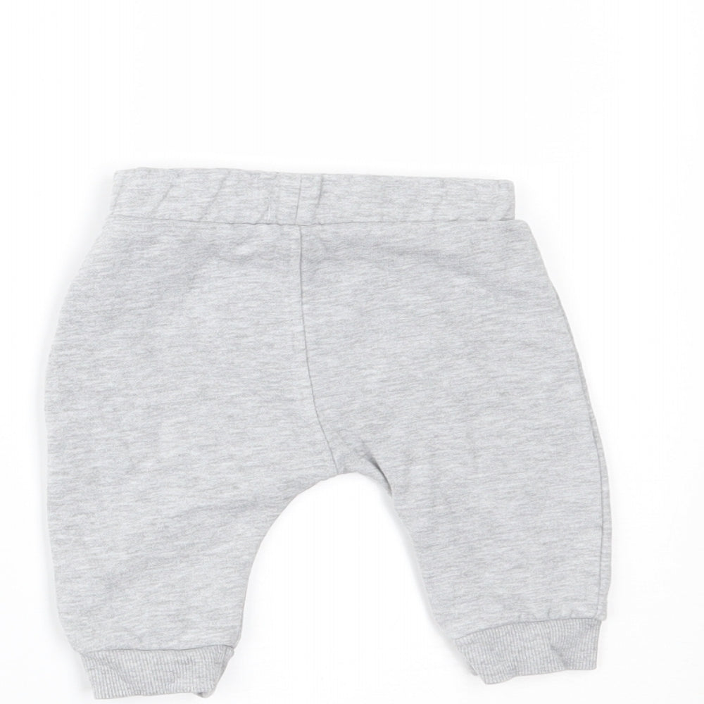 George Baby Grey   Cropped Trousers Size 0-3 Months
