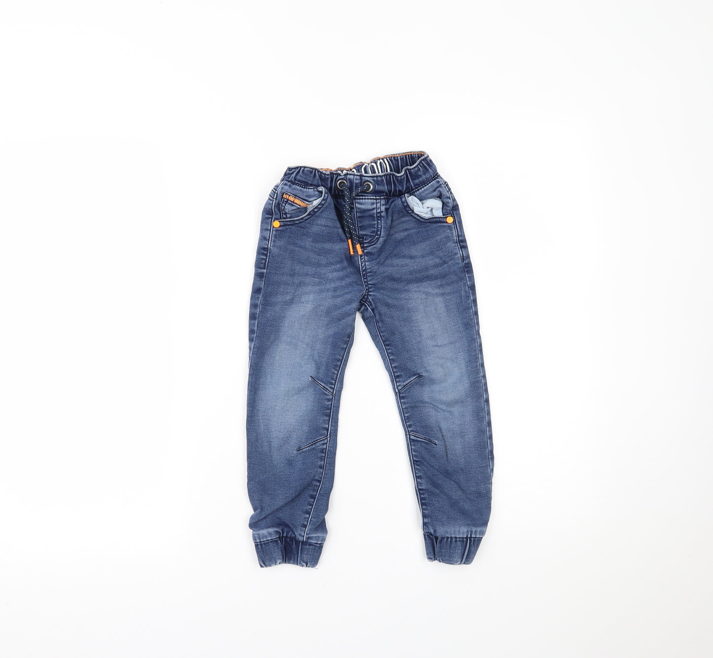 F&F Boys Blue  Denim Straight Jeans Size 3-4 Years