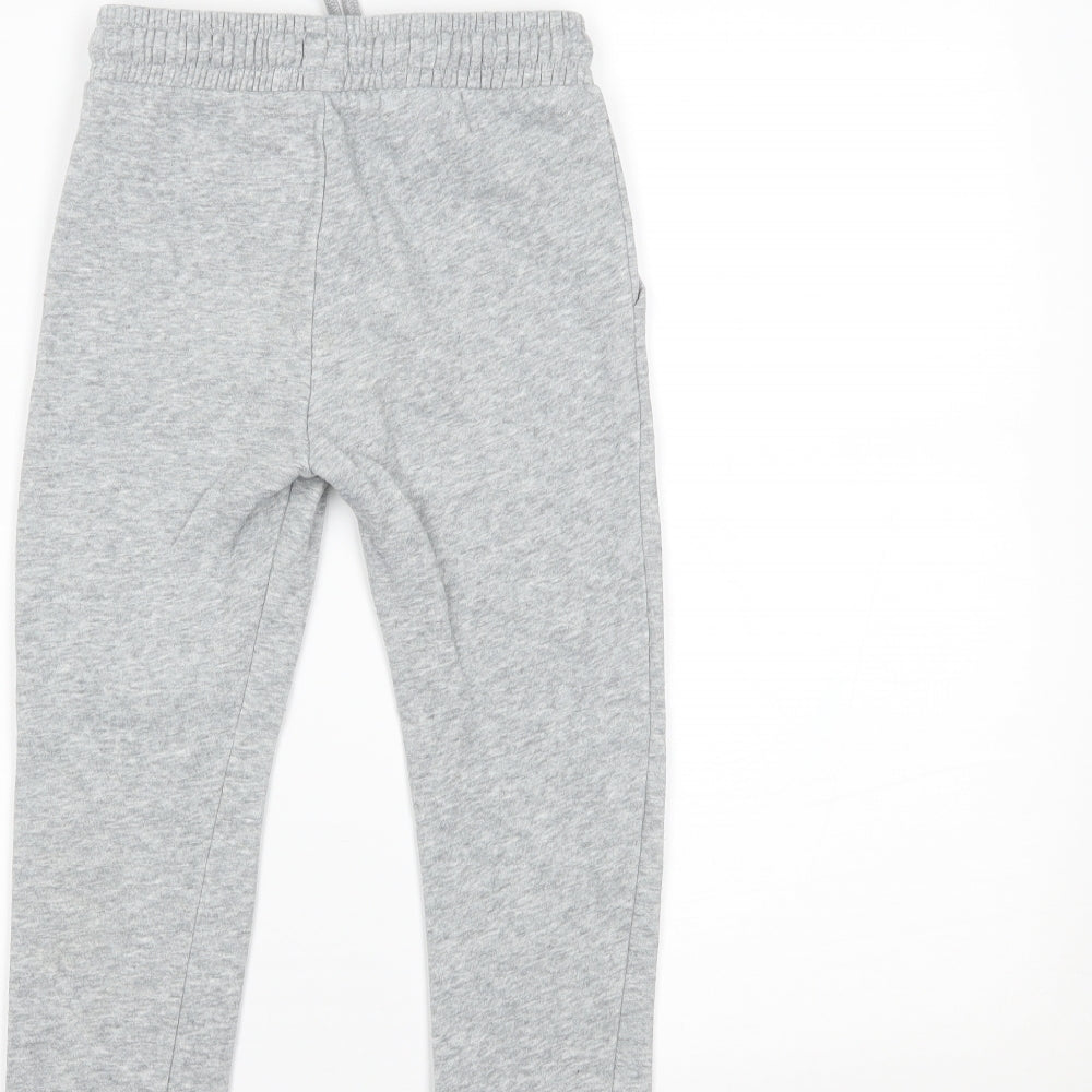 F&F Boys Grey   Jogger Trousers Size 6-7 Years