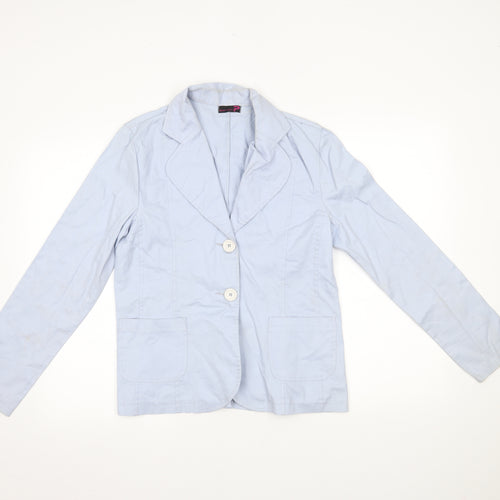Why Not Womens Blue   Jacket  Size 12