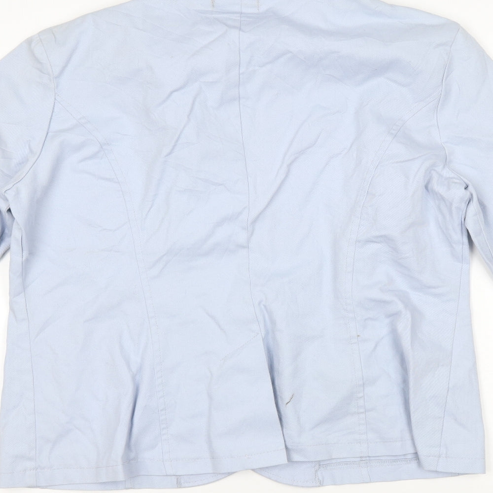 Why Not Womens Blue   Jacket  Size 12