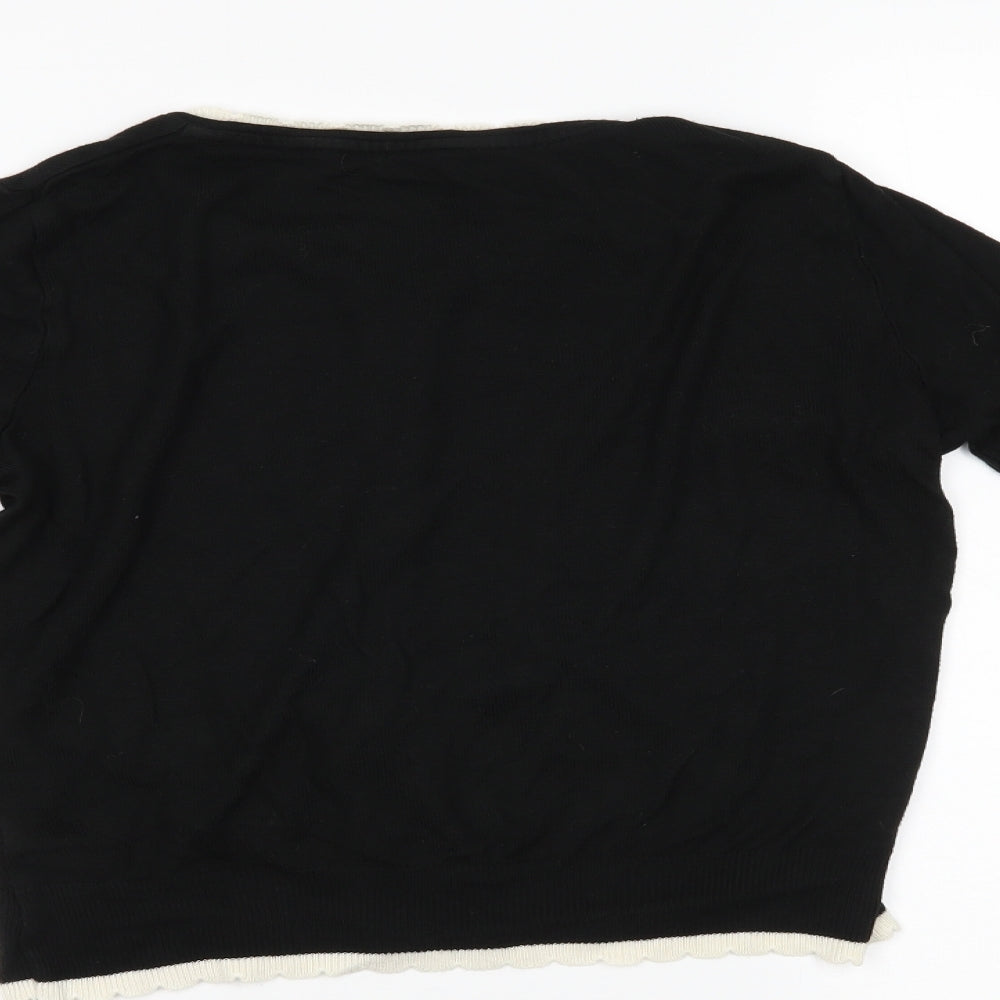 George Womens Black   Cardigan Jumper Size 10