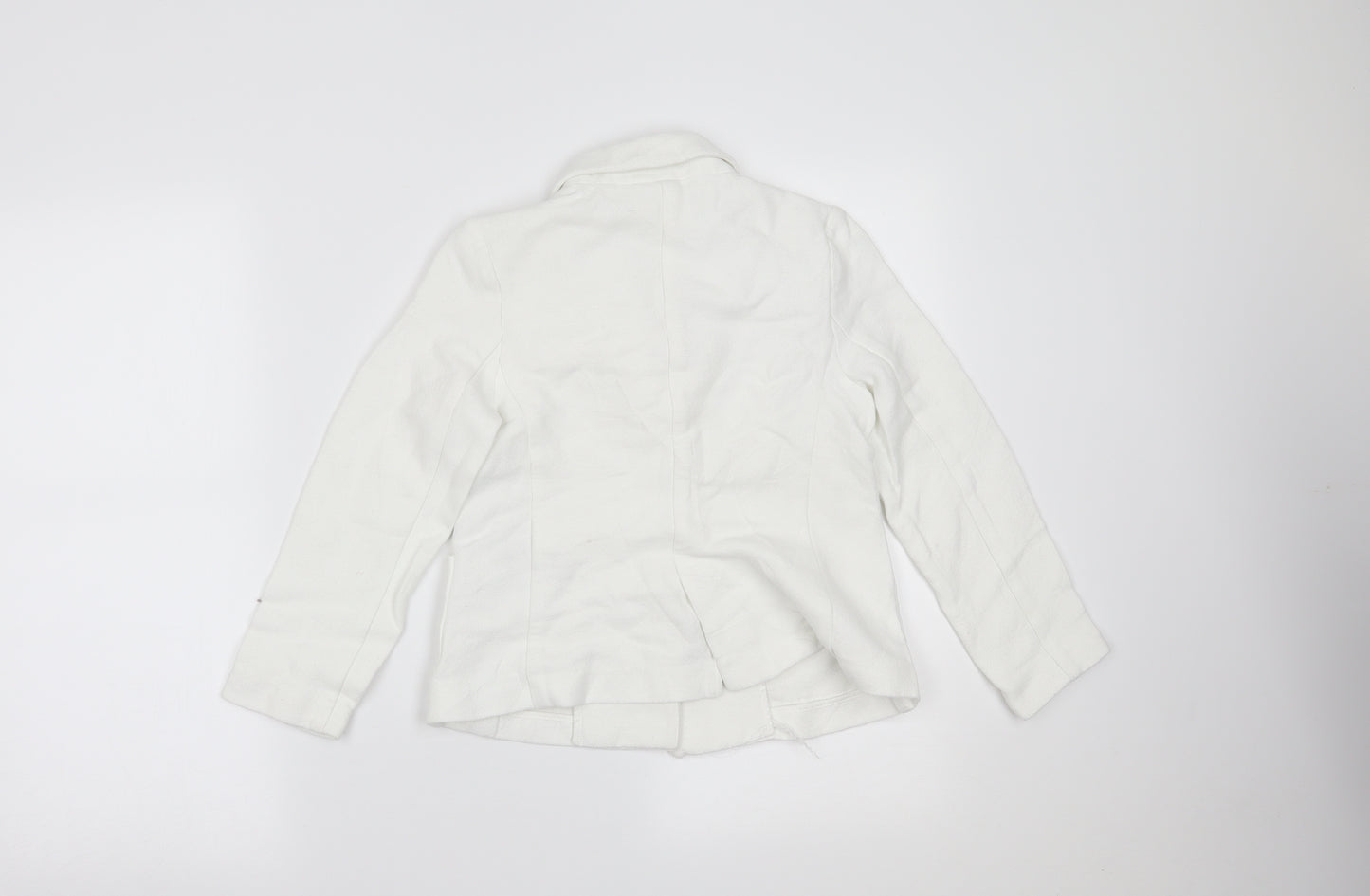 Zara Girls White   Jacket Blazer Size 11-12 Years