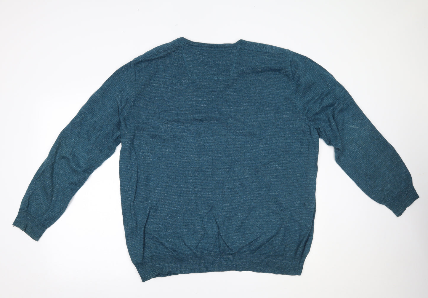 RJR.John Rocha Mens Blue   Pullover Jumper Size 2XL