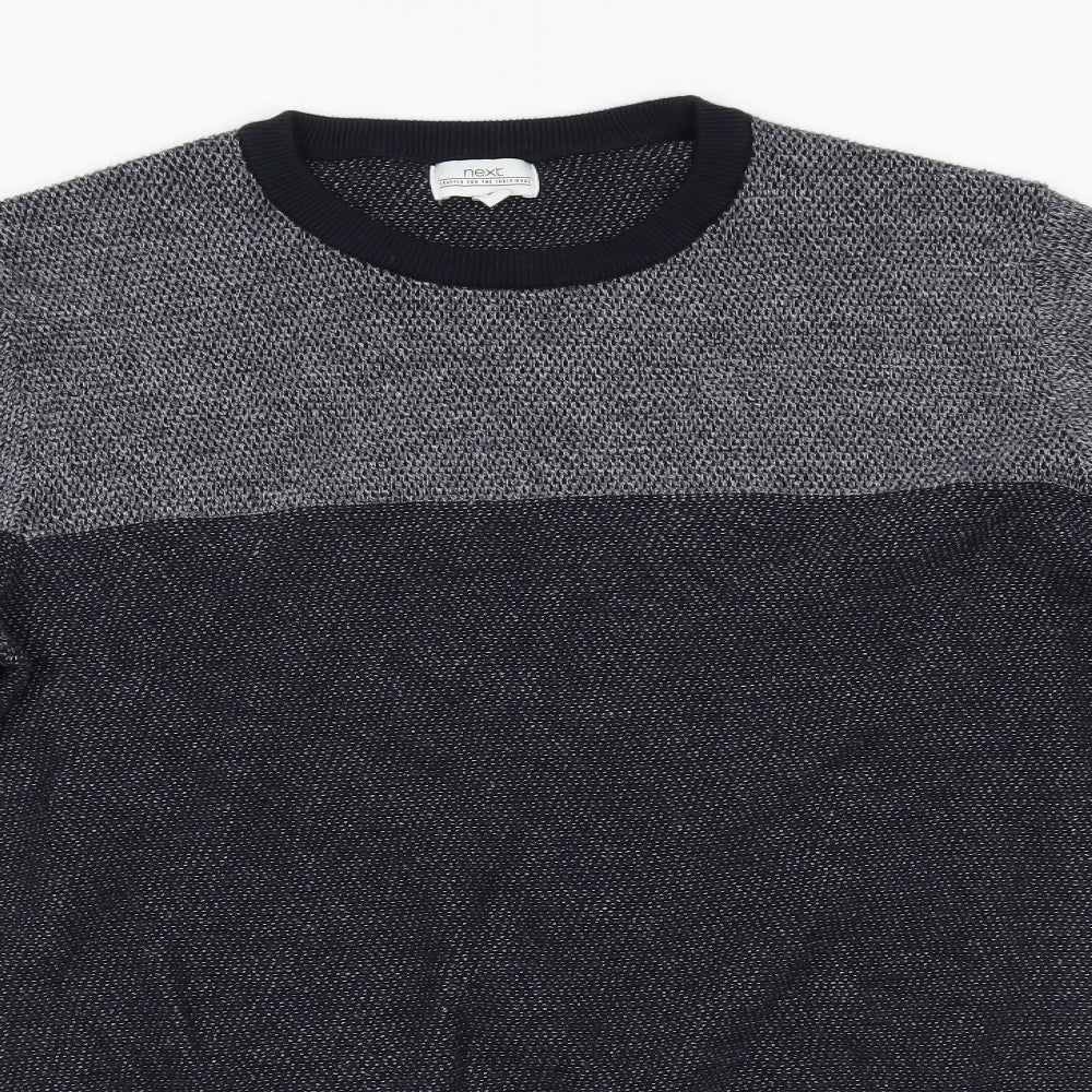 NEXT Mens Blue   Pullover Jumper Size M