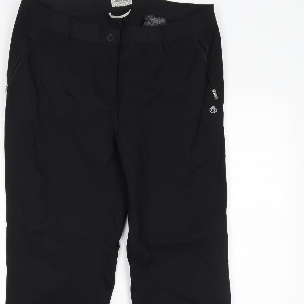 Craghoppers Womens Black   Trousers  Size 16 L26 in
