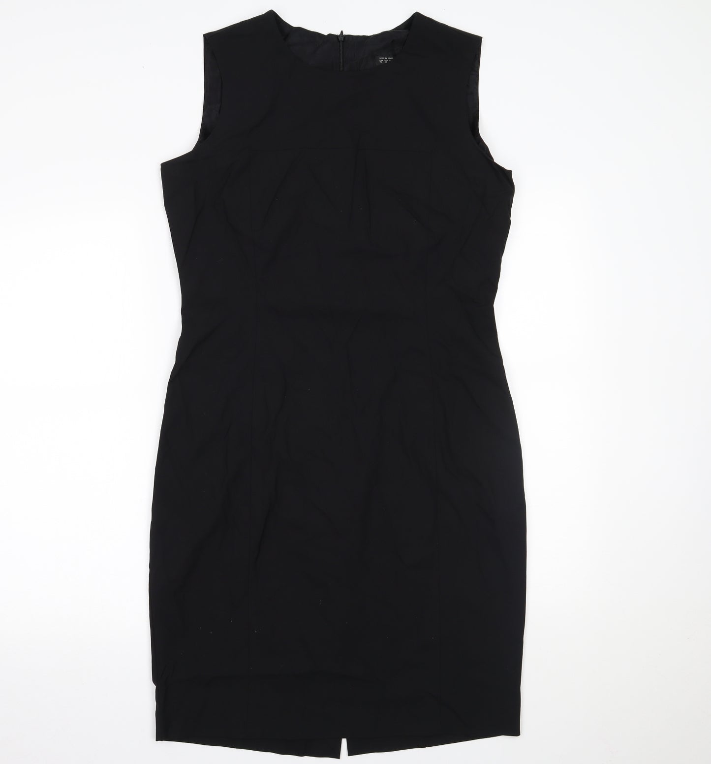 Zara Womens Black   Pencil Dress  Size XL