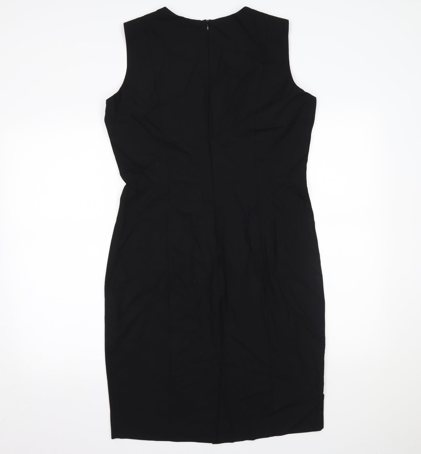 Zara Womens Black   Pencil Dress  Size XL