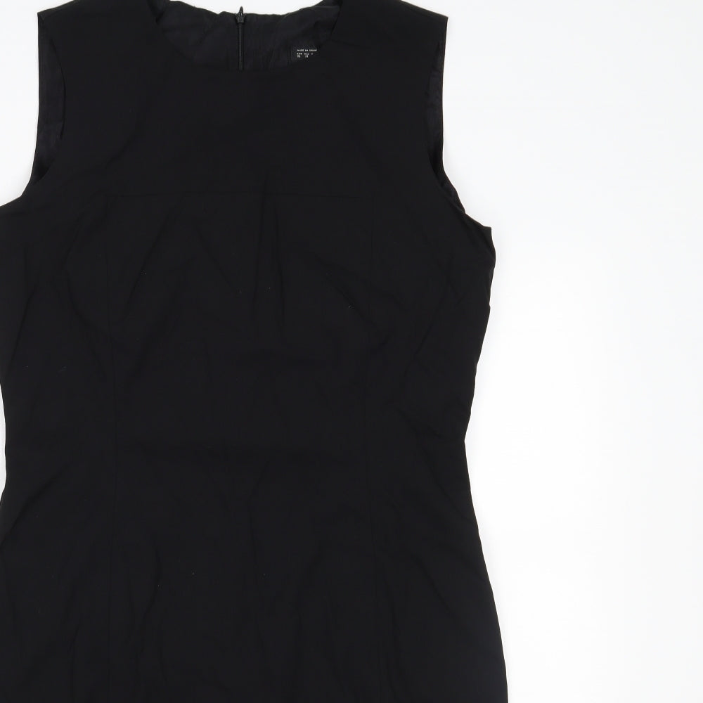 Zara Womens Black   Pencil Dress  Size XL