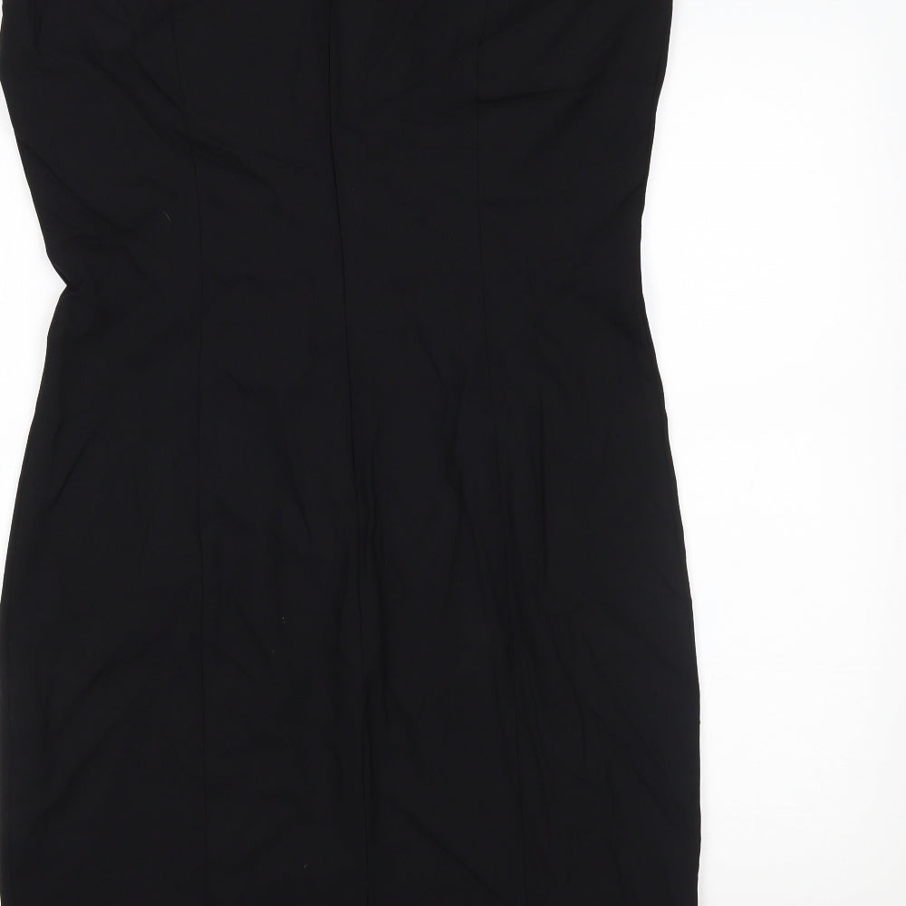 Zara Womens Black   Pencil Dress  Size XL