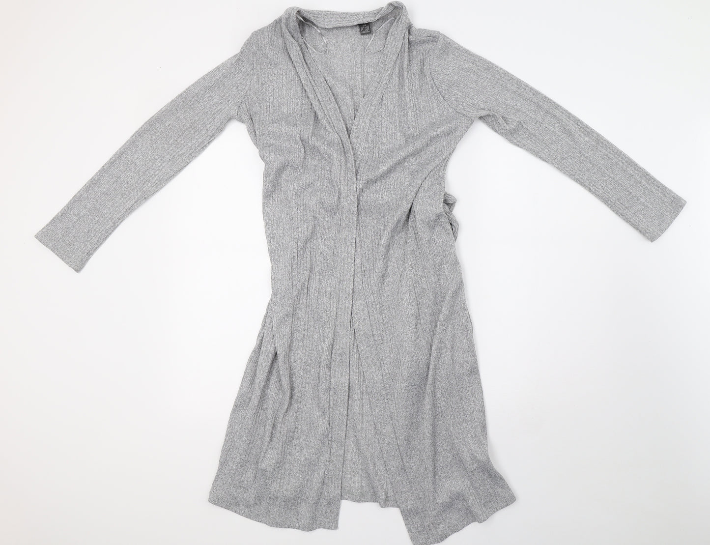 Primark Womens Grey  Knit Cardigan Jumper Size XS