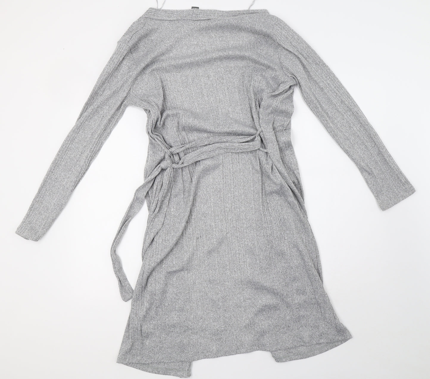 Primark Womens Grey  Knit Cardigan Jumper Size XS