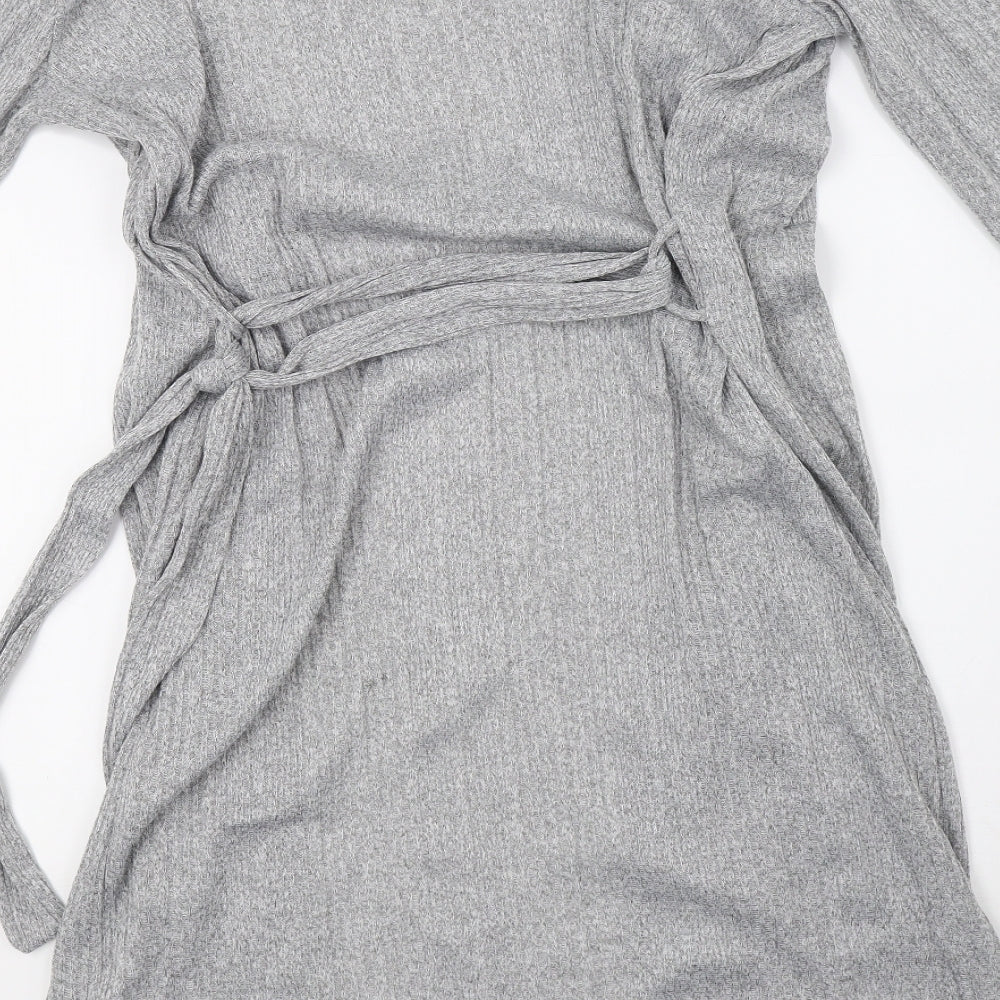 Primark Womens Grey  Knit Cardigan Jumper Size XS