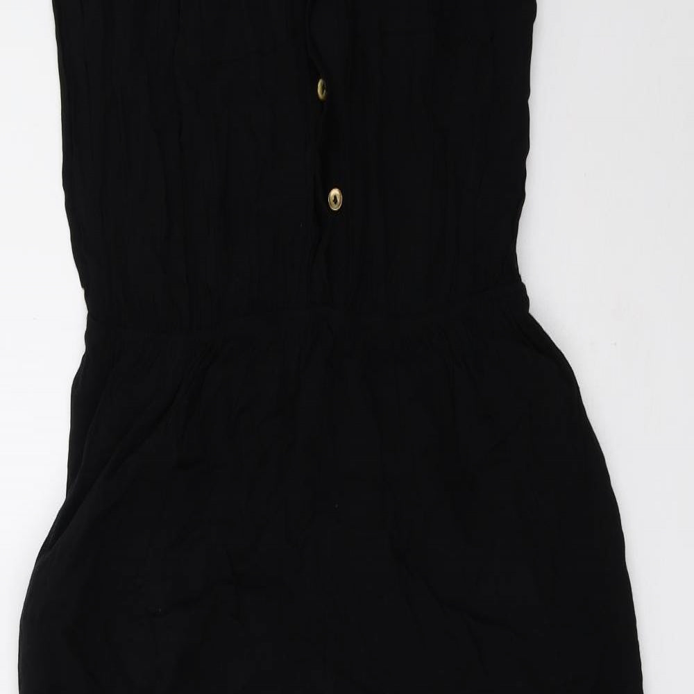 George Womens Black   Jumpsuit One-Piece Size 14