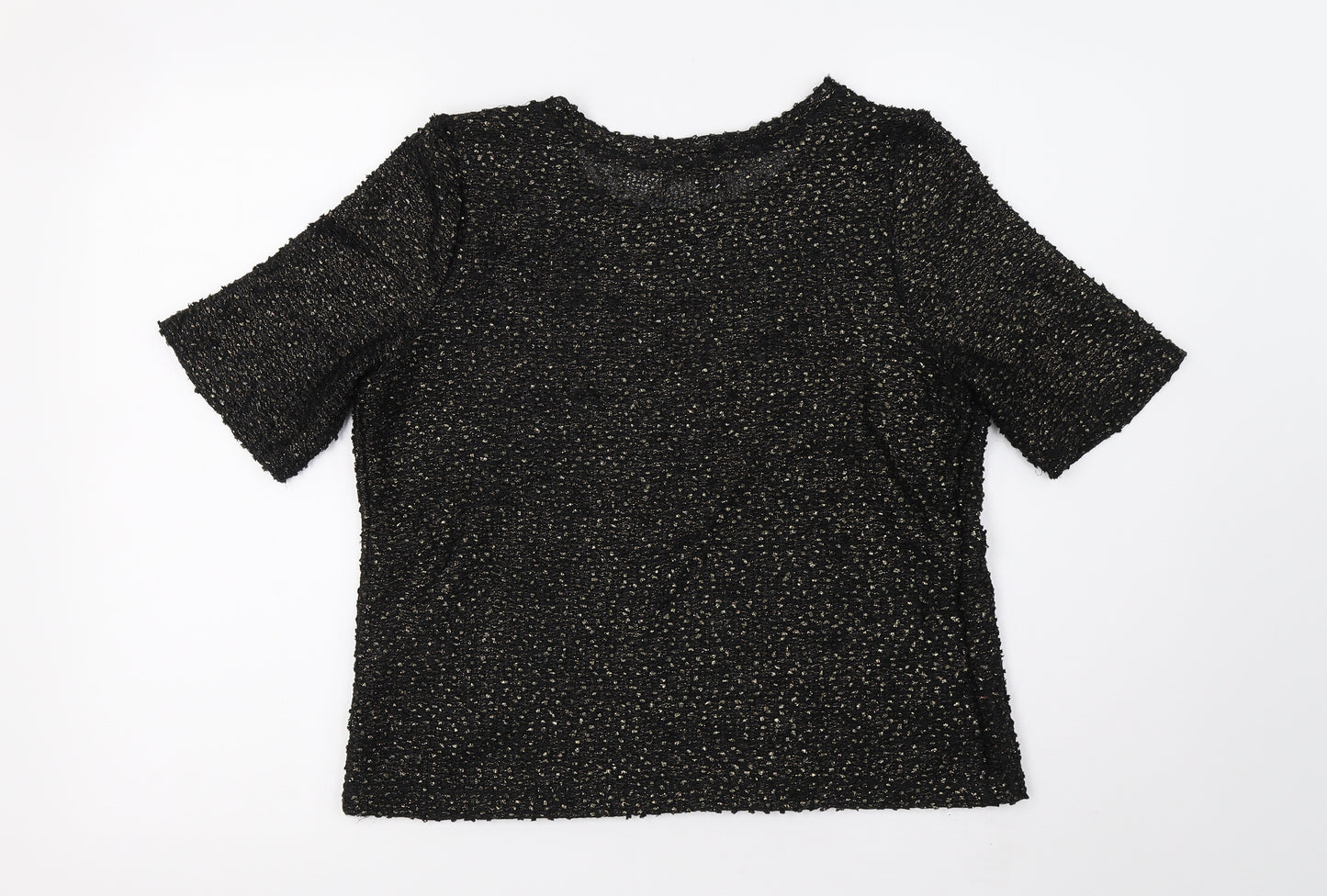 NEXT Womens Black   Basic T-Shirt Size 10