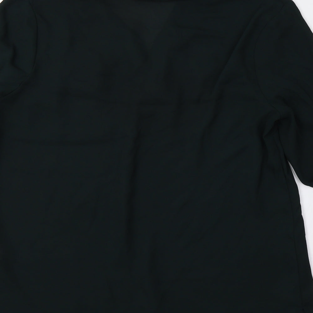 Peacocks Womens Green   Basic Blouse Size 12