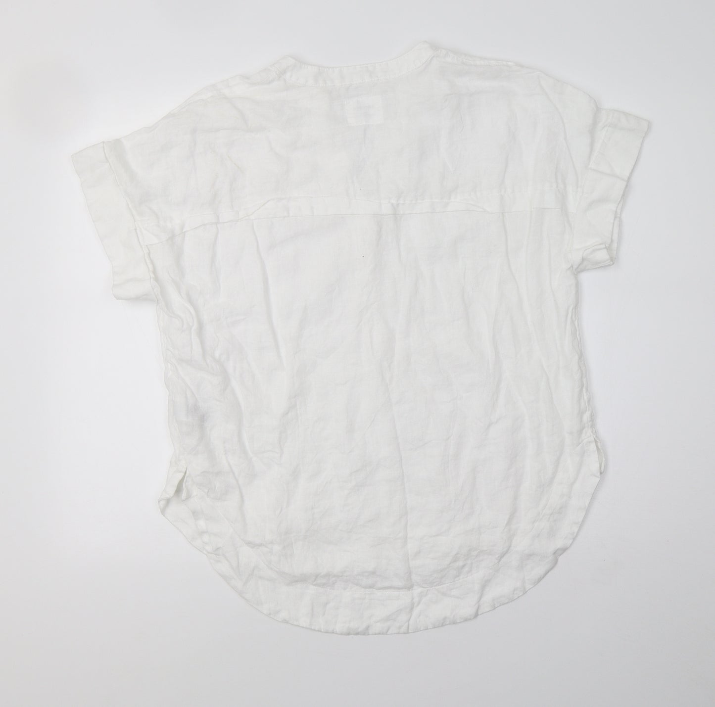 Marks and Spencer Womens White   Basic T-Shirt Size 12