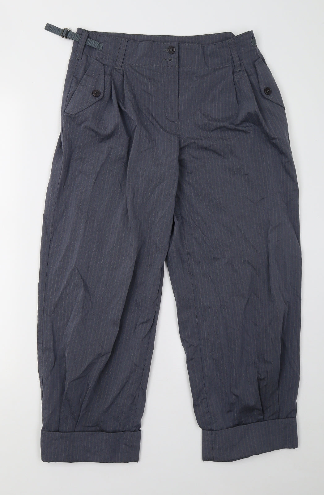 Marks and Spencer Womens Blue   Trousers  Size 10 L26 in