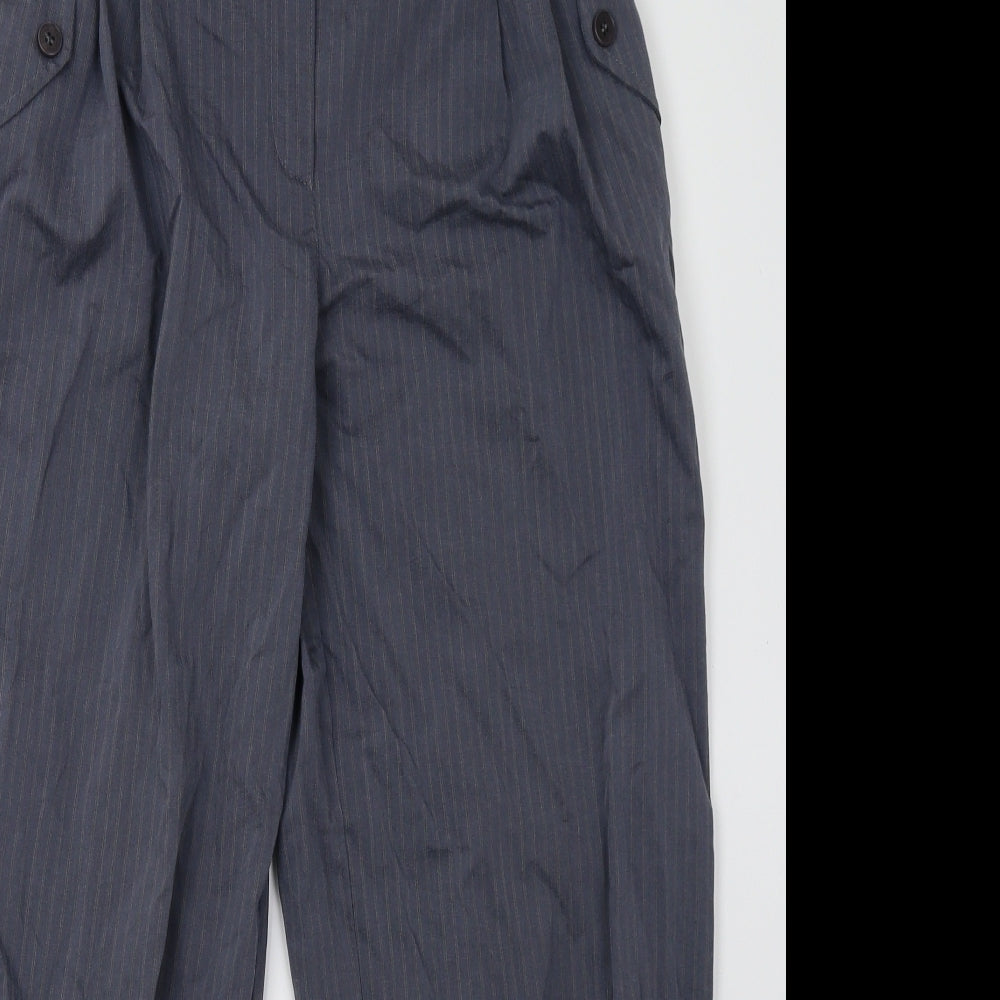 Marks and Spencer Womens Blue   Trousers  Size 10 L26 in