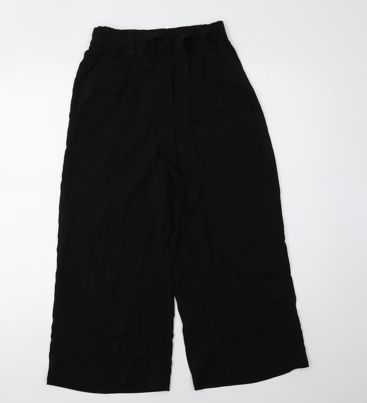 New Look Womens Black Trousers Size 8 L26 in