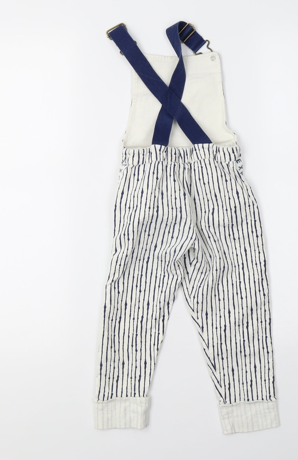 Mini Club Baby White Striped  Babygrow One-Piece Size 18 Months