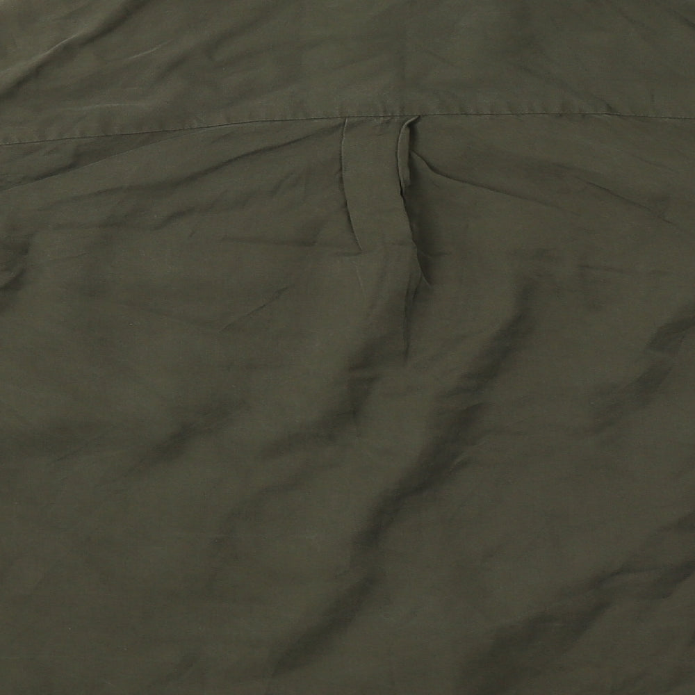 New Look Womens Green   Basic Button-Up Size 10