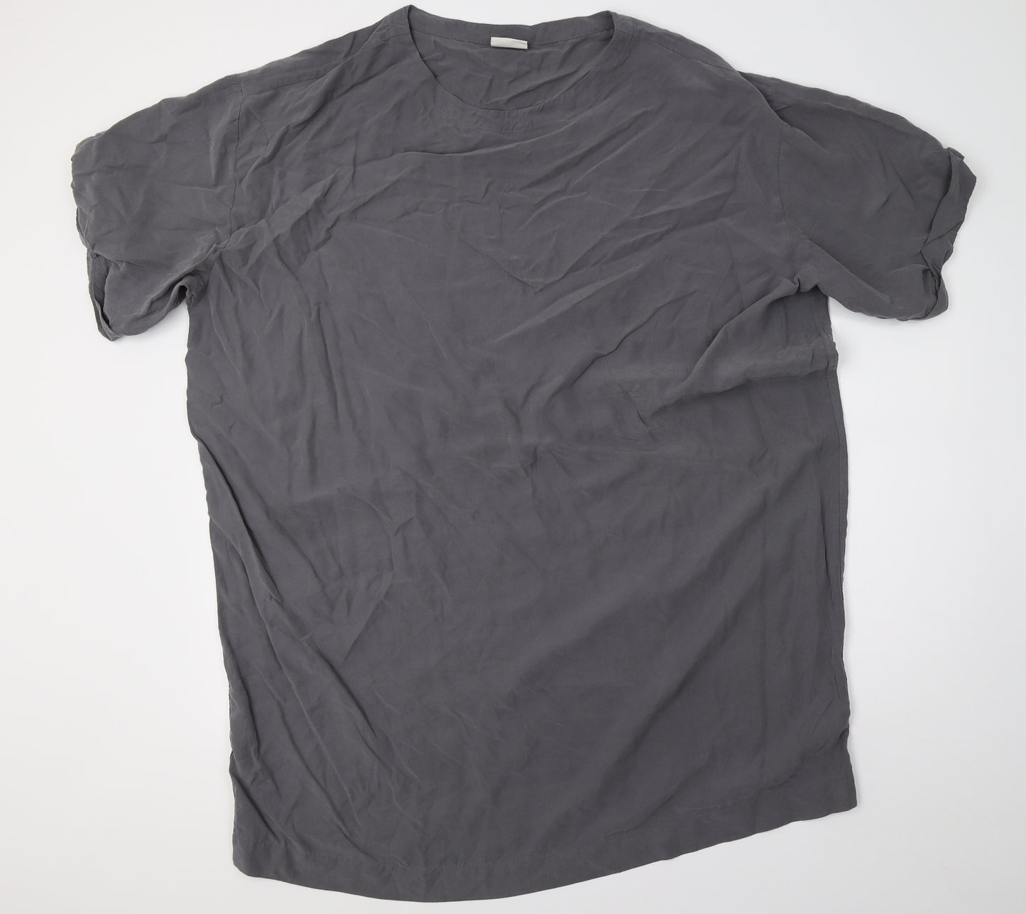 Weekday Mens Grey   Pullover Sweatshirt Size L  - (48 INCH pit to pit)