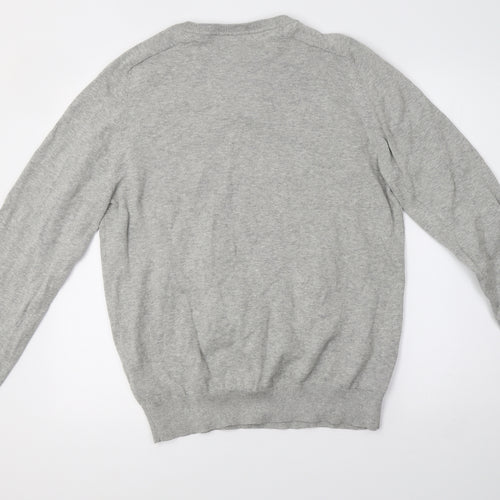 H&M Womens Grey   Pullover Sweatshirt Size L