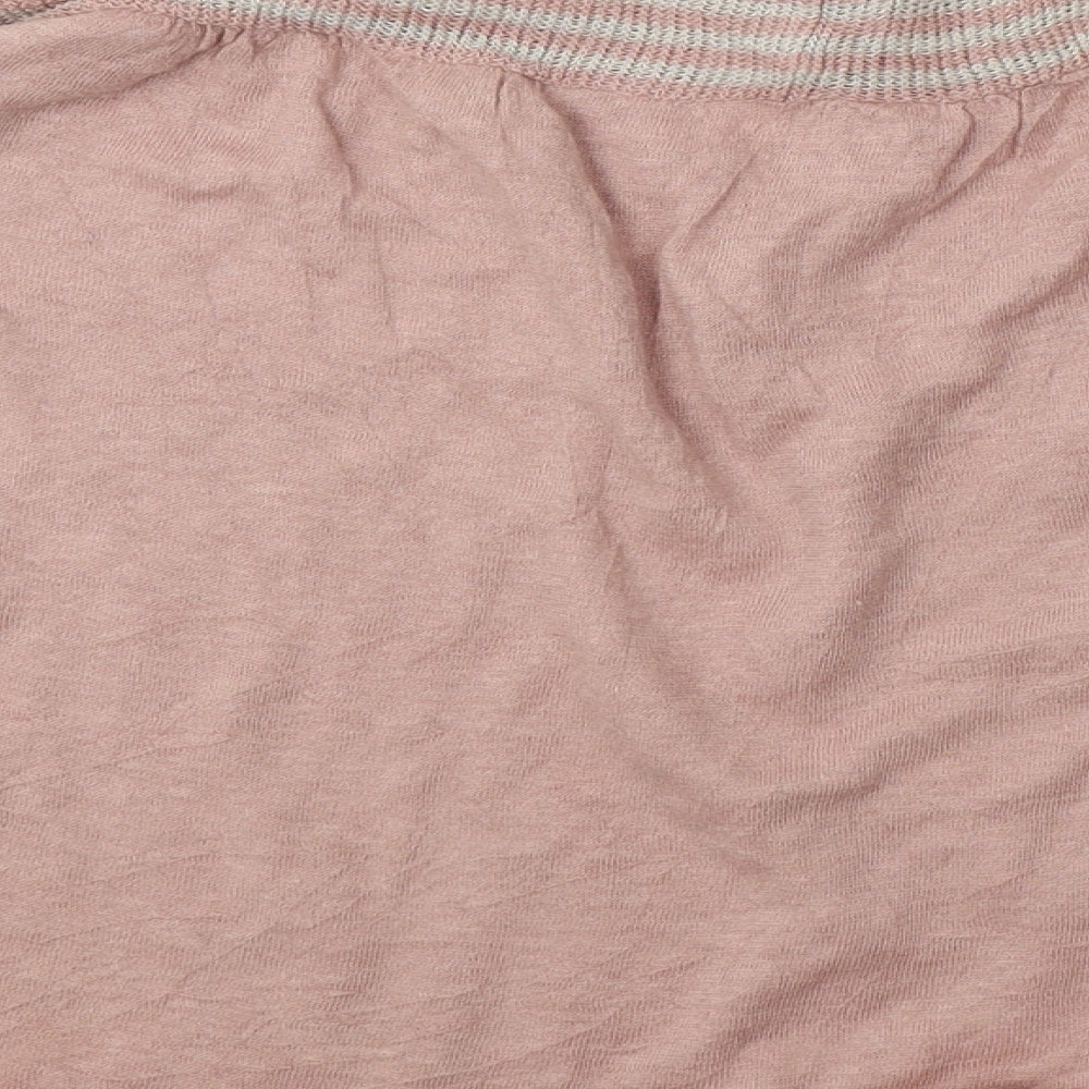Wrap London Womens Pink   Pullover Sweatshirt Size 14