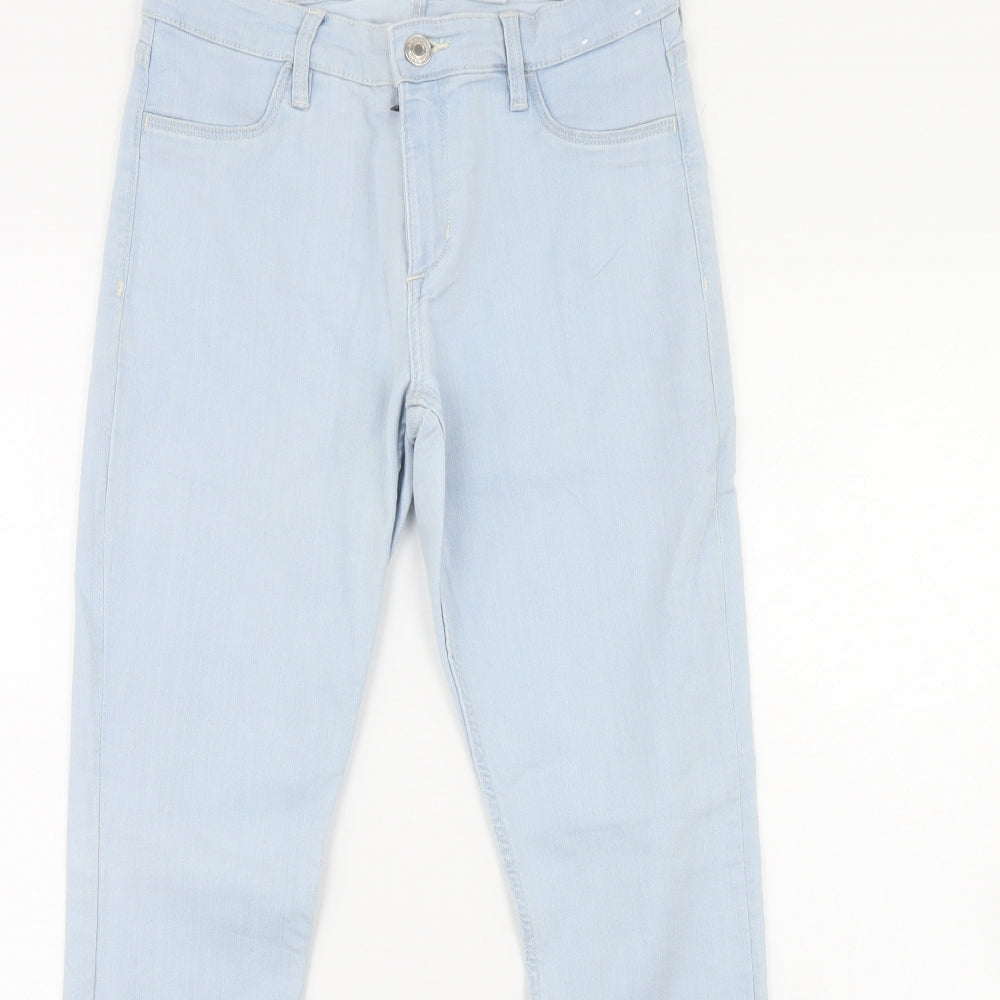 Preworn Girls Blue  Denim Skinny Jeans Size 12 Years