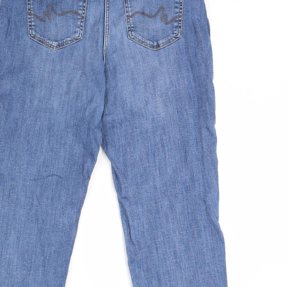 NEXT Womens Blue  Denim Cropped Jeans Size 16 L23 in