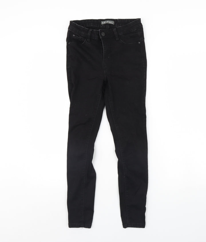Denim & Co. Womens Black Denim Skinny Jeans Size 8 L29 in