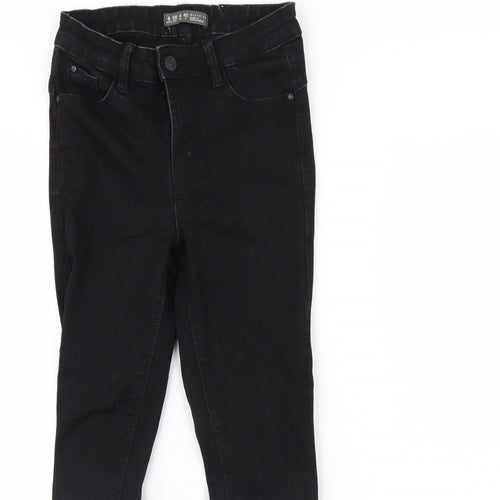Denim & Co. Womens Black  Denim Skinny Jeans Size 8 L29 in