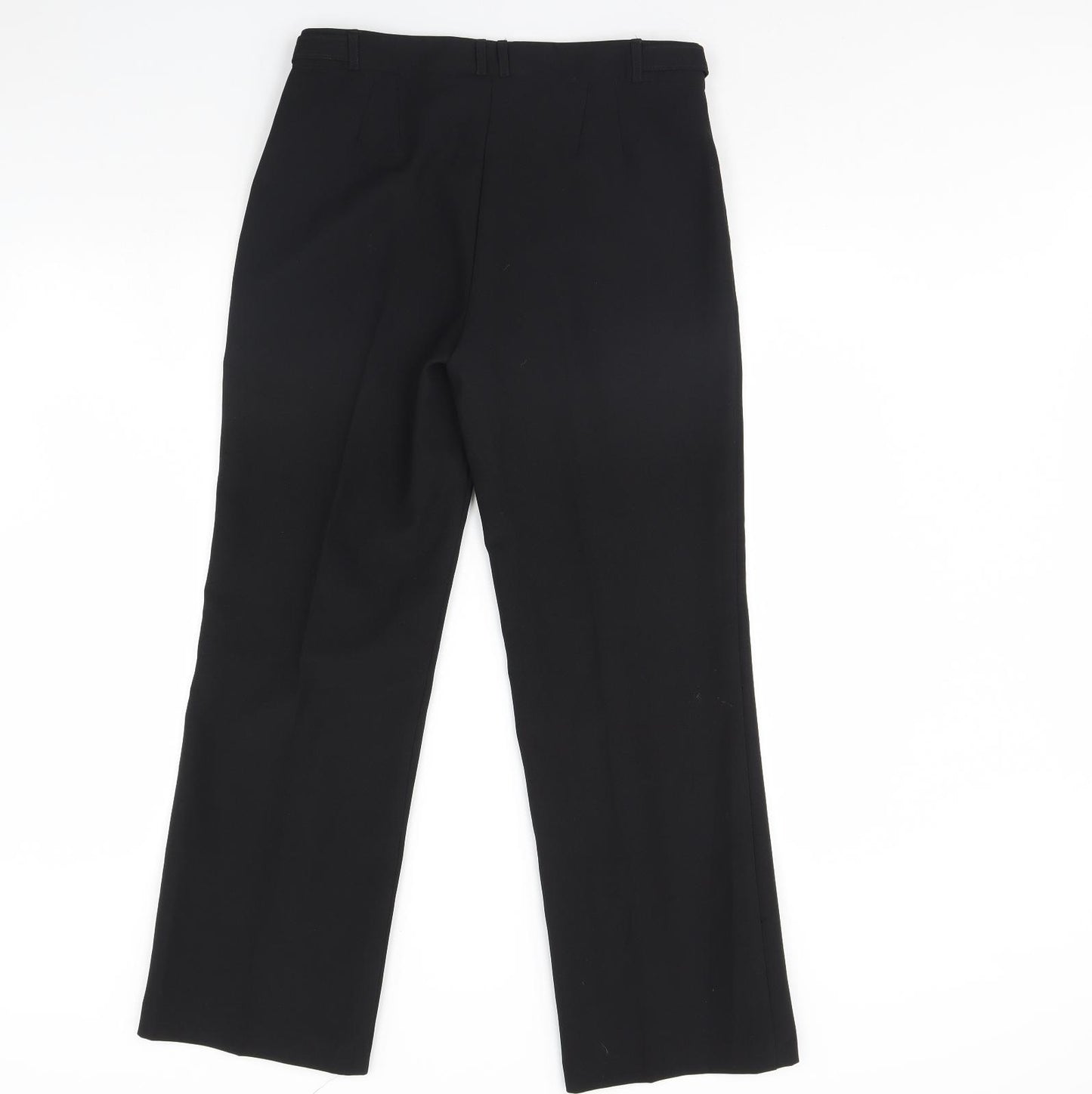 Peacocks Womens Black   Dress Pants Trousers Size 10 L30 in